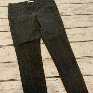 Ann Taylor Loft Marisa‎ Snake Print Pants - 4P